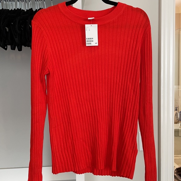H&M Ribbed Top Size Large - Picture 2 of 4